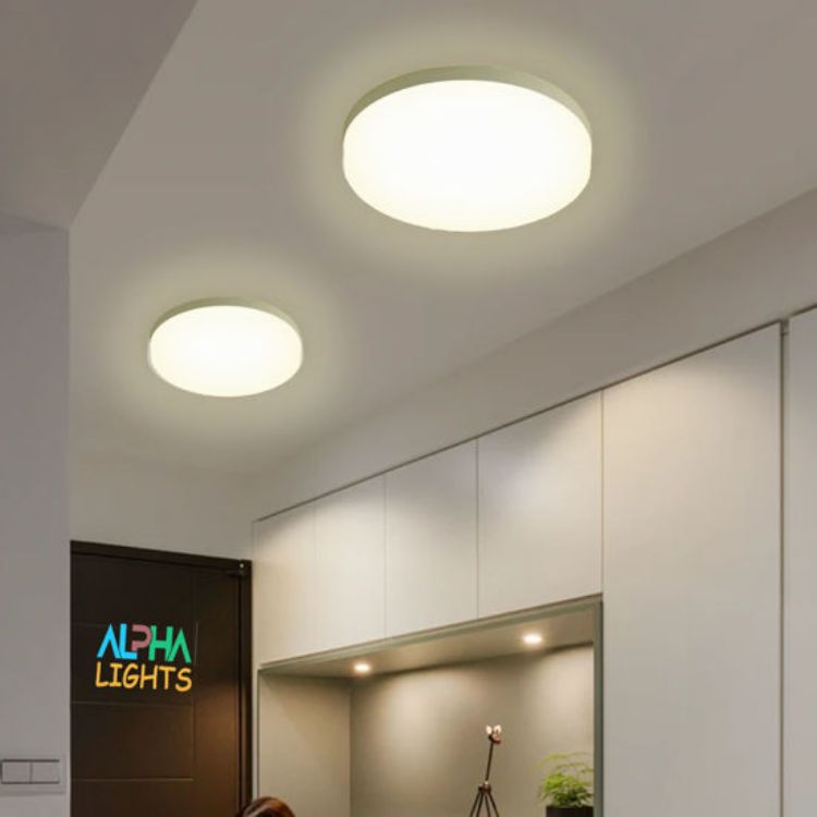 Warm White LED Ceiling Light for Bedroom, Living Room & Hallway
