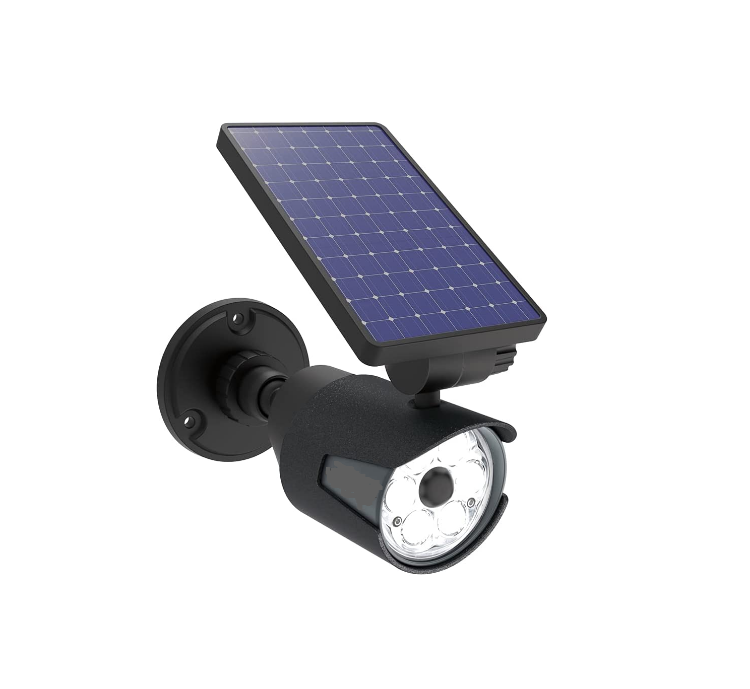 Solar Security Camera Light with LED Ring - Motion Sensor Outdoor
