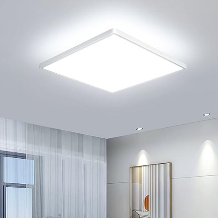 Modern LED Ceiling Light with Energy Efficient Lighting for Home and Office