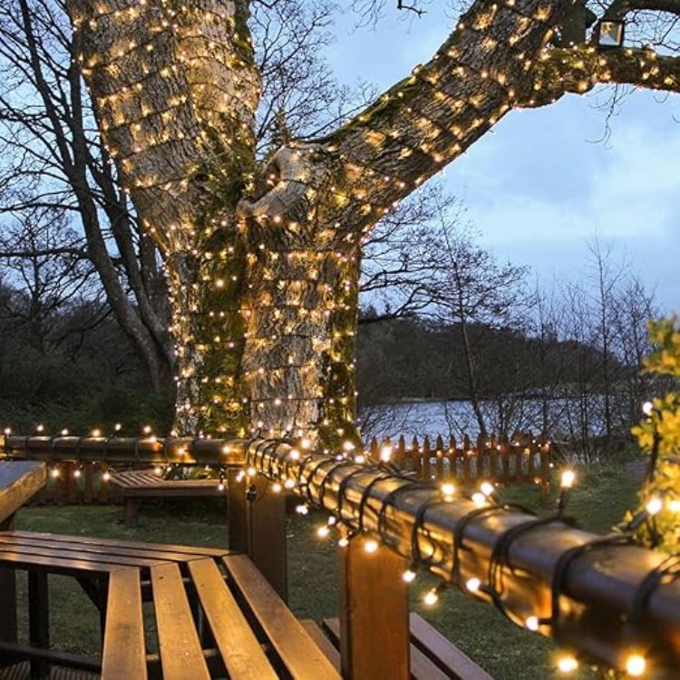 Outdoor LED Fairy Lights Warm White