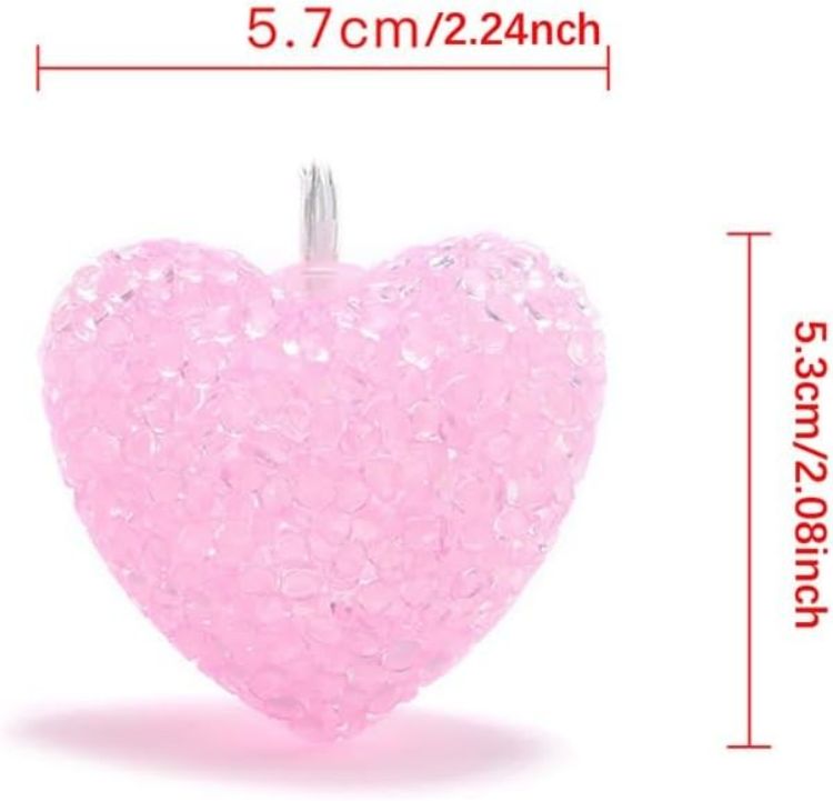 Warm white Valentine LED lights for bedroom and living room décor