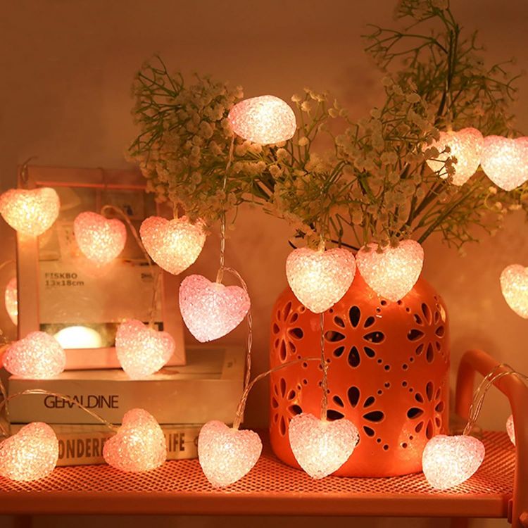 Warm LED lights for romantic home ambience and special occasions