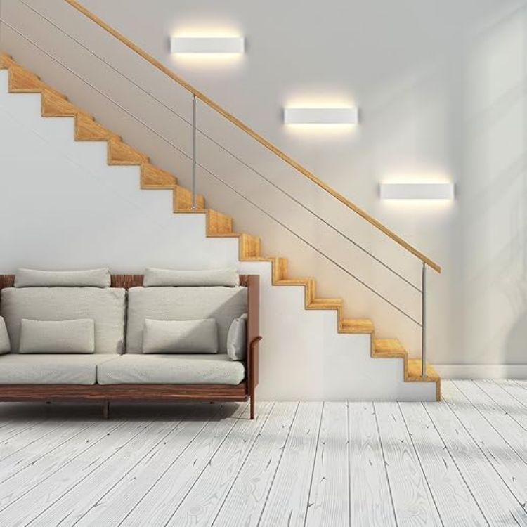 Warm white 3000K LED wall light for bedroom living room and hallway