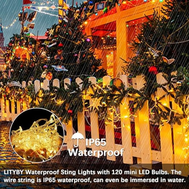 Decorative LED fairy lights for bedroom ambience lighting