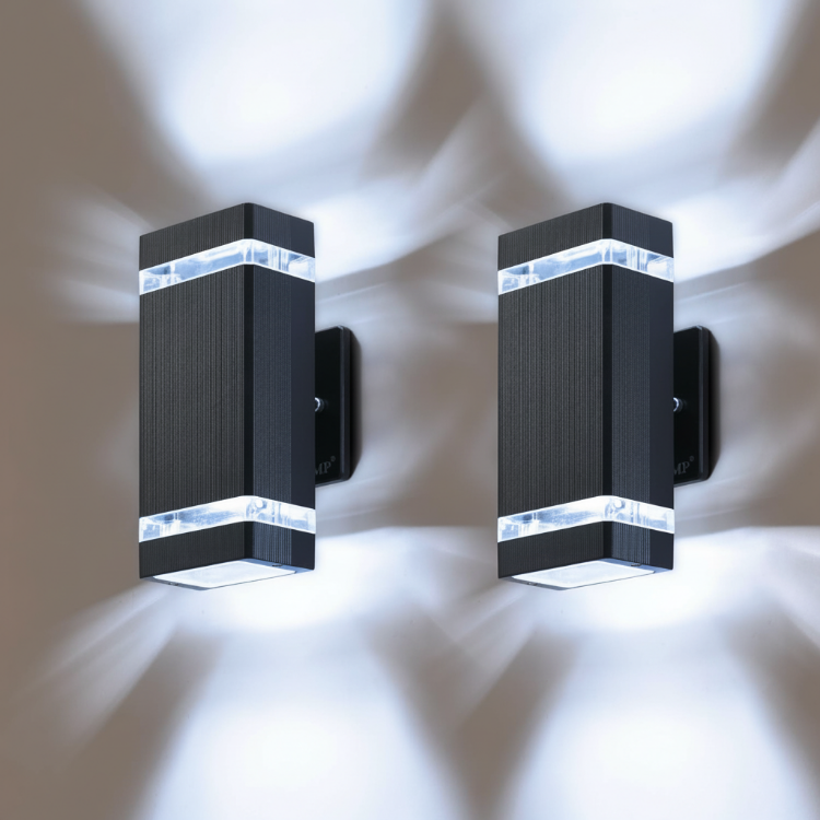 Modern wall lights for entrance and doorway lighting