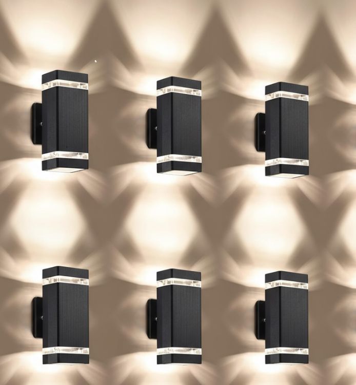 Waterproof wall lights for outdoor house walls