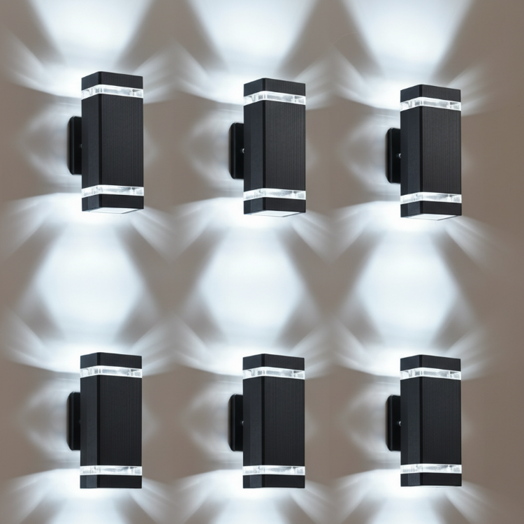 Modern wall lights for entrance and doorway lighting
