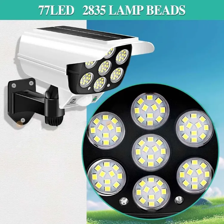 Picture of 77 LED Solar Wall Light – PIR Motion & Light Sensor, IP65 Waterproof, Outdoor Security Light