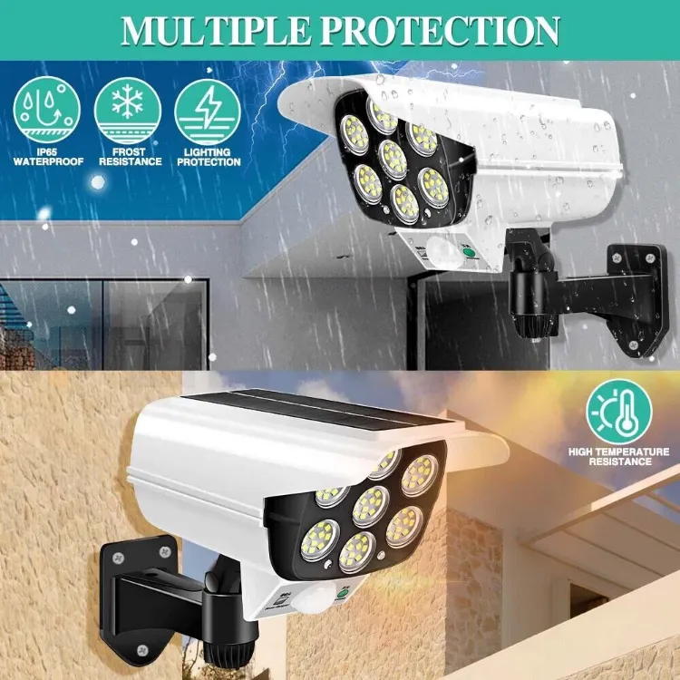 Picture of 77 LED Solar Wall Light – PIR Motion & Light Sensor, IP65 Waterproof, Outdoor Security Light