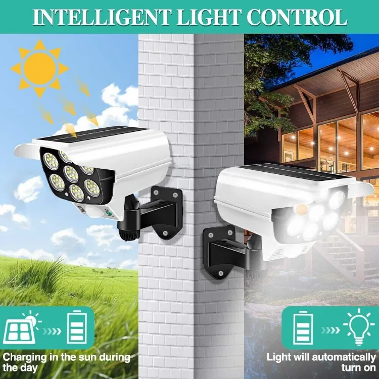 Picture of 77 LED Solar Wall Light – PIR Motion & Light Sensor, IP65 Waterproof, Outdoor Security Light
