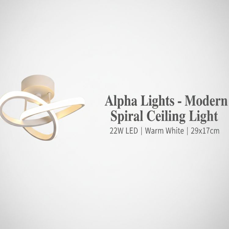 Decorative flower-shaped LED ceiling light