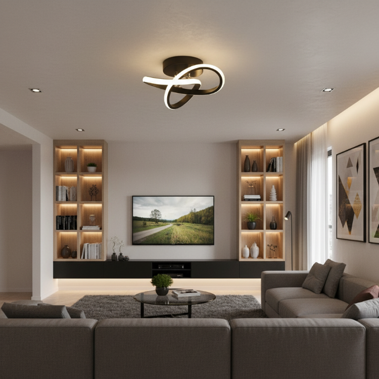 warm white ceiling lights for bedroom