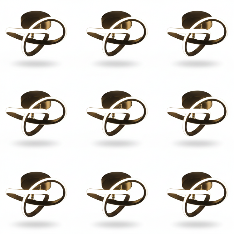 modern 22w led ceiling light pack of 6