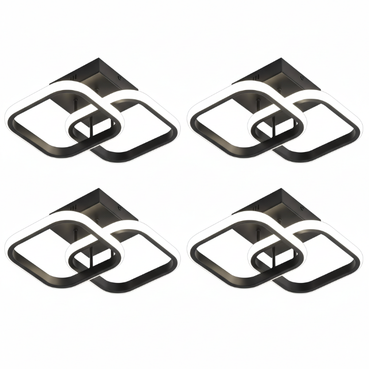 modern 22w dimmable led ceiling lights pack of 4