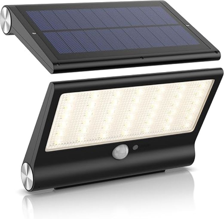 Picture of 84 LED Outdoor Solar Wall Light –  Motion Sensor, Solar Security light, 3 Colour Temperatures, IP54 Weatherproof
