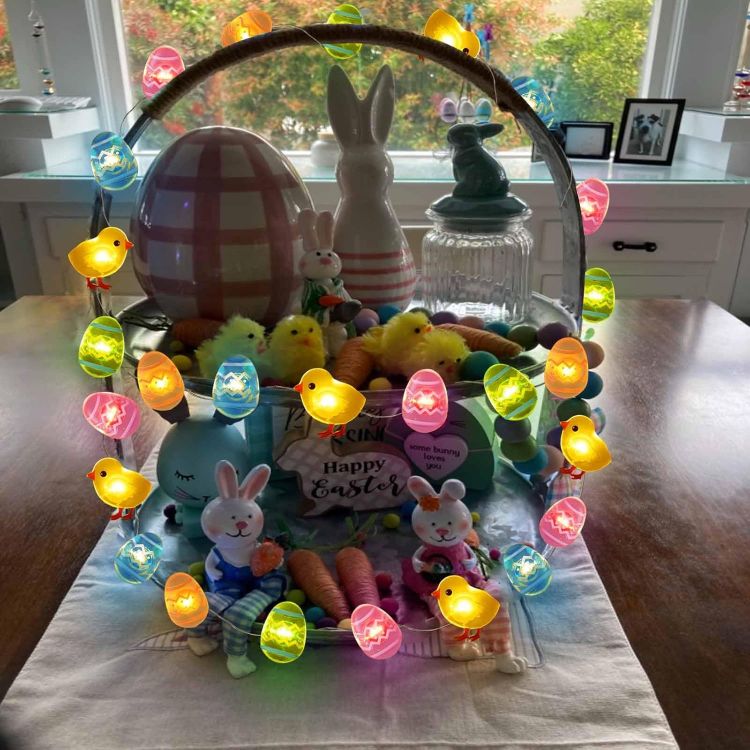 IP65 waterproof Easter lights suitable for indoor and outdoor use