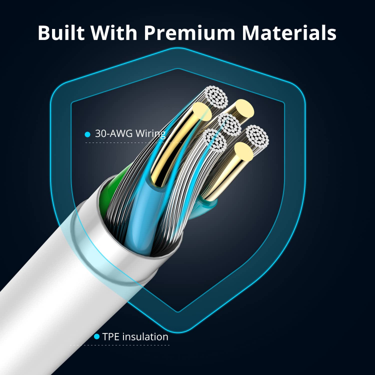 Picture of USB C to Lightning Cable 1M [Apple MFi Certified] iPhone Fast Charger Cable USB-C Charging Cord for iPhone 13/12/12 PRO Max/12 Mini/11/11PRO/XS/Max/XR/X/8/8Plus/iPad