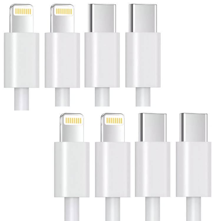 Picture of USB-C to Lightning Fast Charging Cable for iPhone 14\ 13/12/12 PRO Max/12 Mini/11/11PRO/XS/Max/XR/X/8/8