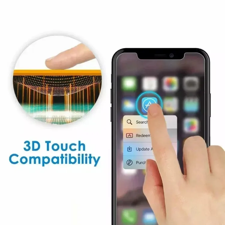 Picture of Tempered Glass Screen Protector for iPhone 12 Pro Max – 9H Scratch & Shatter Resistant, Full Coverage Clear Display Protection