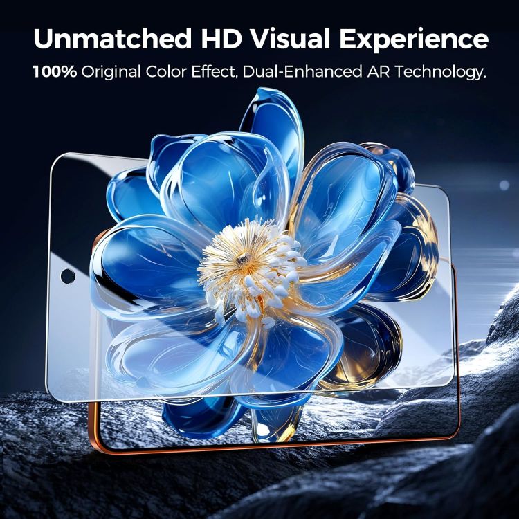 Picture of Tempered Glass Screen Protector for Samsung Galaxy Mobiles – 9H HD Clear Anti-Scratch & Shatter-Resistant Protection