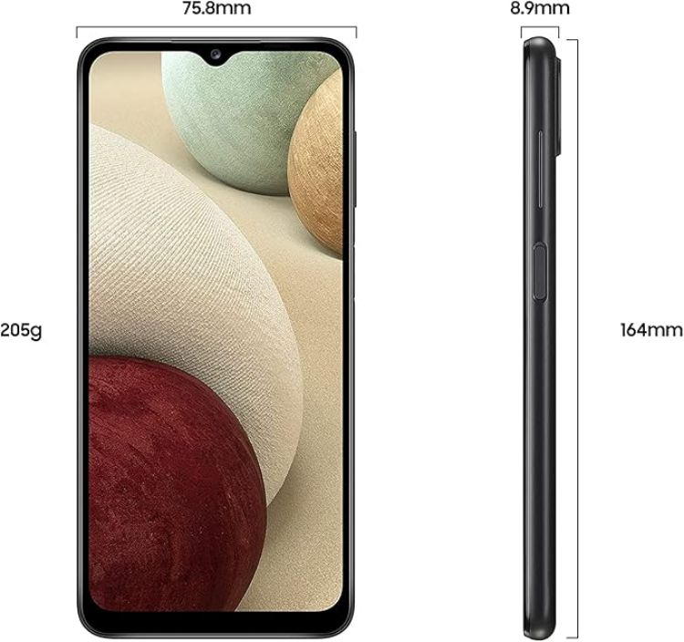 Picture of Samsung Galaxy A12 64GB Black – 6.5” HD+ Display, 5,000mAh Battery, Quad Camera, Octa-Core Smartphone