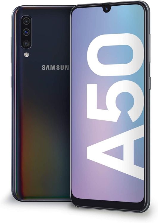 Picture of Samsung Galaxy A50 128GB Black – 6.4” Super AMOLED, Triple Camera, In-Display Fingerprint, 4,000mAh Battery