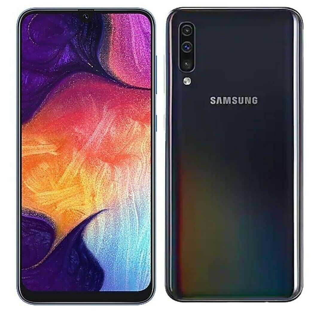 Samsung Galaxy A50 128GB Black – Super Triple Camera Smartphone