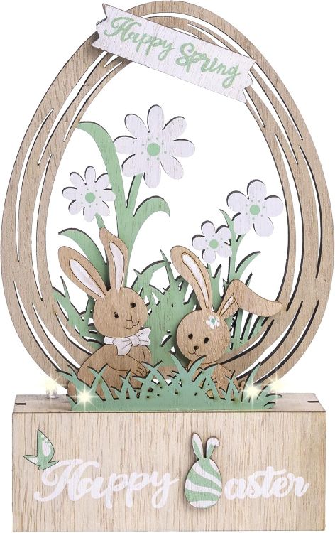 warm glow spring table decoration