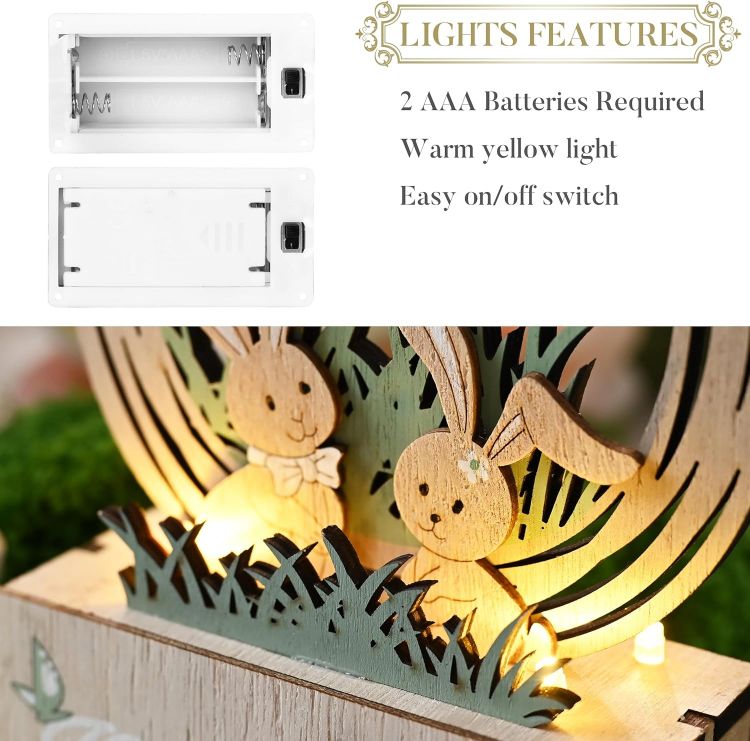 indoor rustic LED decorative ornament