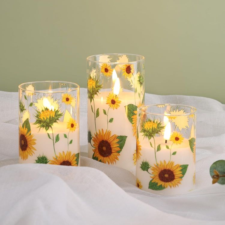 remote controlled LED candle set