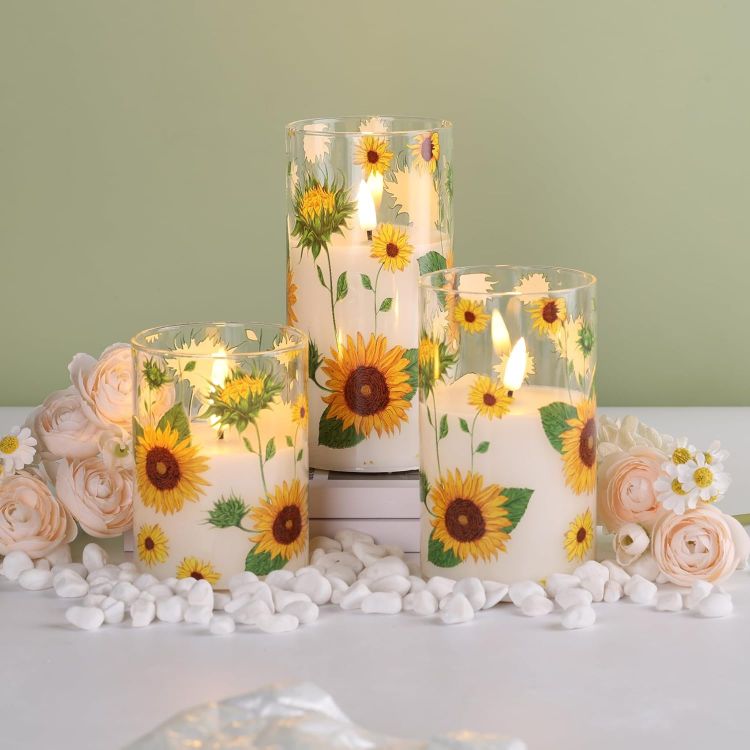 safe flameless candles for home decor