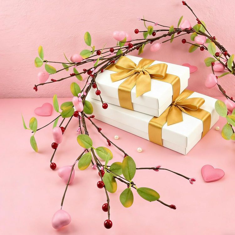 decorative heart garland wedding decor