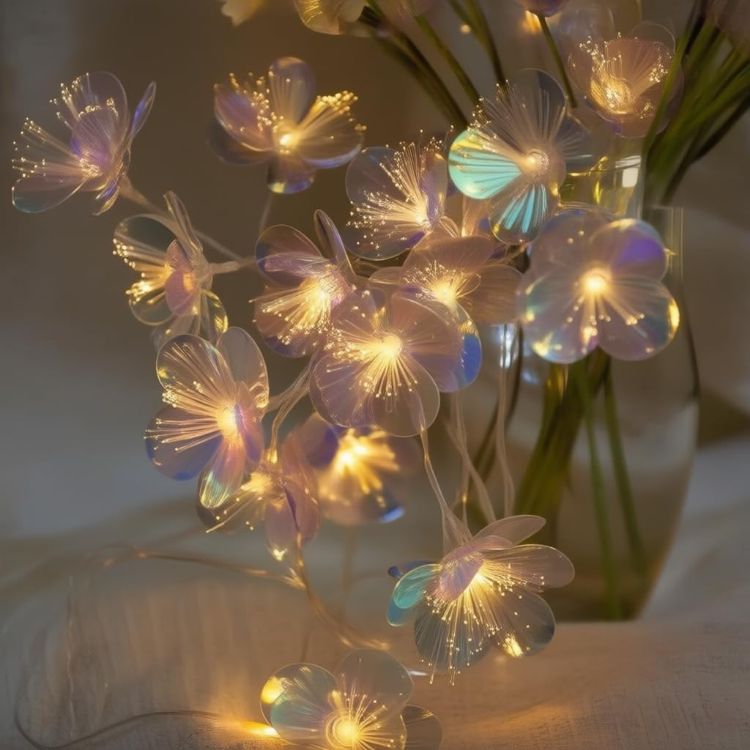 flower fairy string lights 3M warm white glow