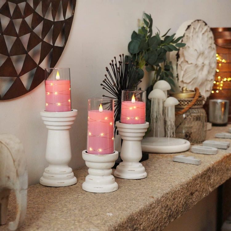 safe flameless candles for weddings and parties