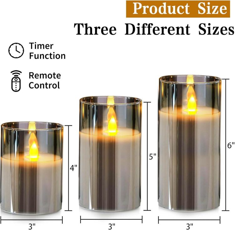 safe flameless candles for meditation and spa