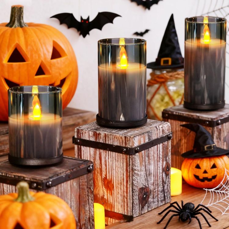 timer controlled moving flame candles