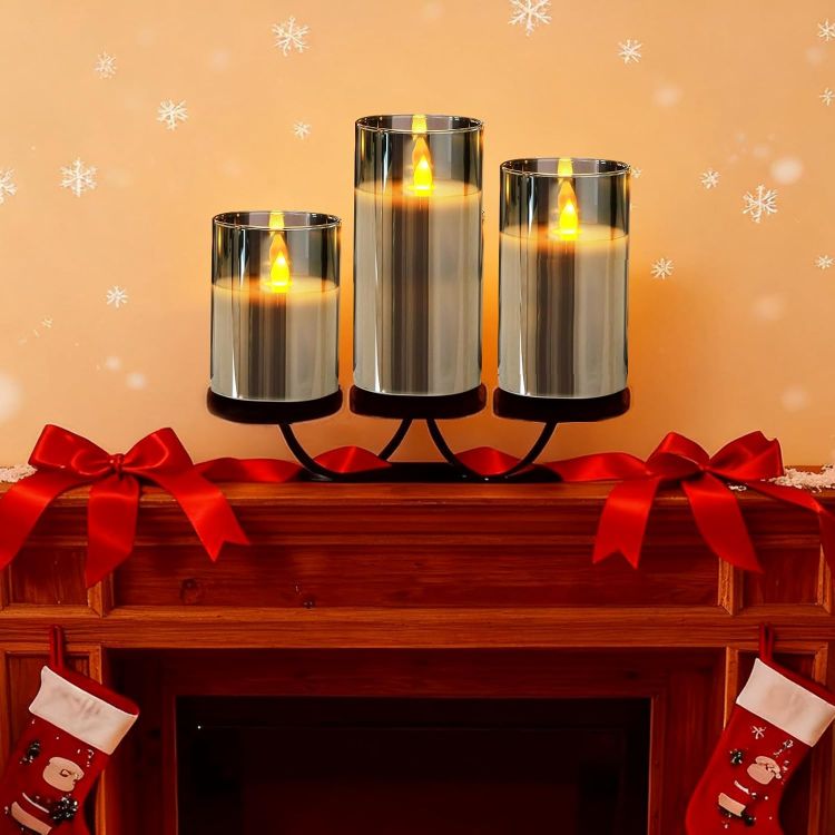 remote controlled LED candle set