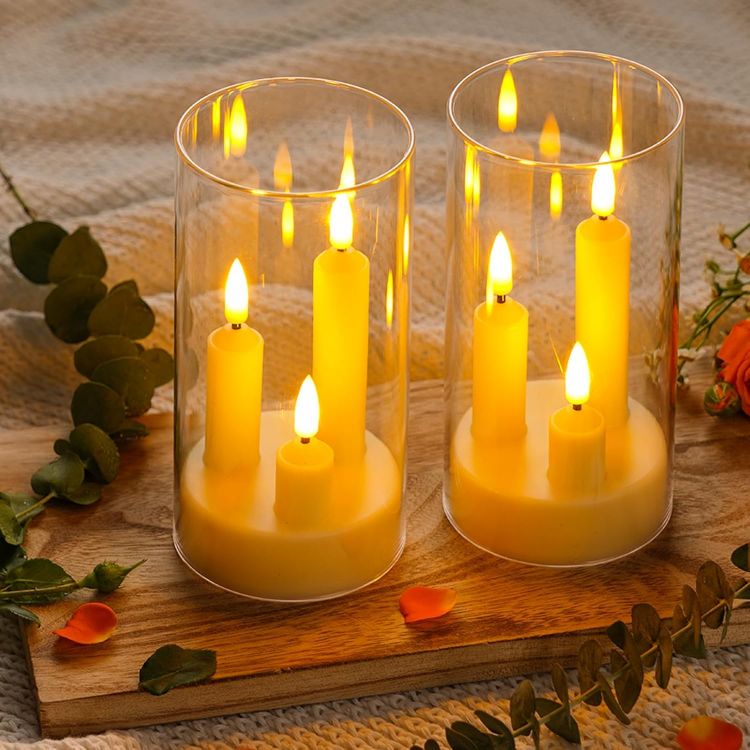 romantic ambient LED candle lights set