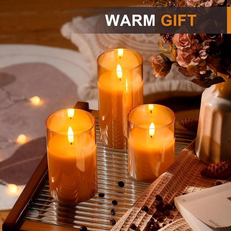 festive decorative LED candle lighting