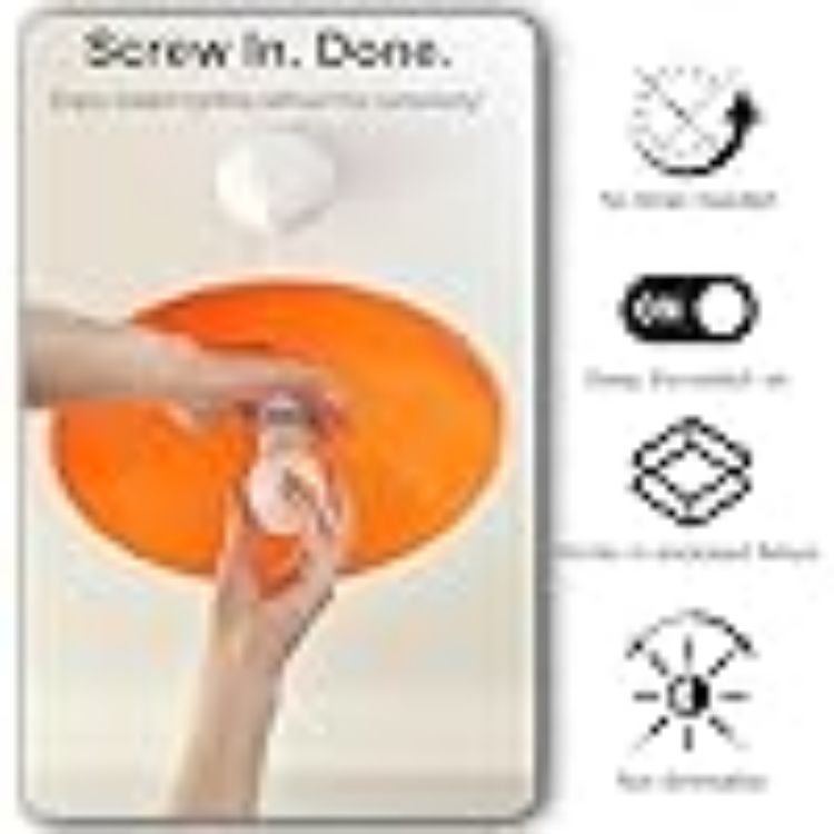 Picture of  Dusk Till Dawn Light Bulbs, 6000K Cool White, 9W 60W Equivalent, B22 Energy Saving Light Bulbs for Yard Porch Patio Garden, 2Pack Visit the Boxlood Store