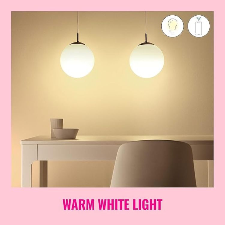 Picture of Smart Bulb E27 60W Equivalent (2 Pack) – Dimmable White WiFi LED, Works with Alexa, Google Assistant & HomeKit