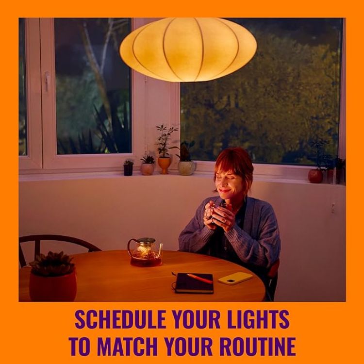 Picture of Smart LED A60 Bulb, Tunable White, E27 Base, 100W, 2200-6500K, 1521 Lumens, Dimmable, Works with Alexa, Google Assistant, and Apple Home, 1 Pack