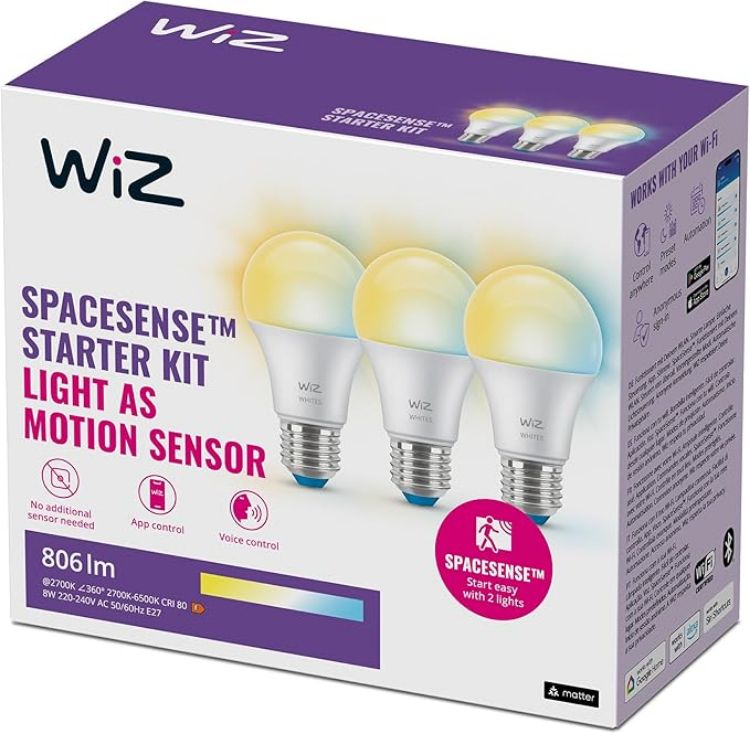 Picture of Smart Bulb E27 60W Equivalent WiFi LED Shades of White Dimmable Works with Alexa Google Assistant HomeKit Energy Monitoring