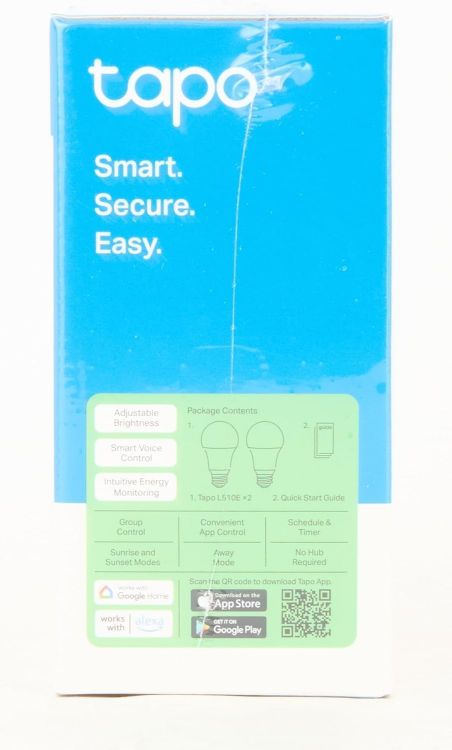 Picture of Tapo L510E Smart Bulb EU Dimmable Warm White WiFi LED E27