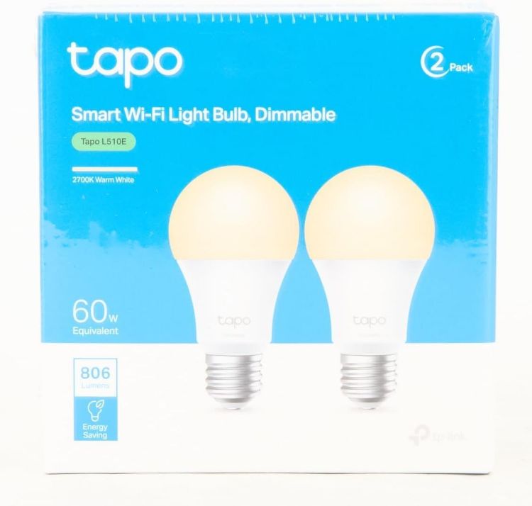 Picture of Tapo L510E Smart Bulb EU Dimmable Warm White WiFi LED E27