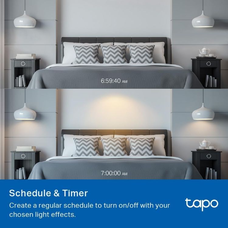 Picture of L430P E14 Smart Bulb 2 Pack – Bluetooth Alexa, Google Home & Apple HomeKit Compatible, Color Changing, Dimmable Smart Light