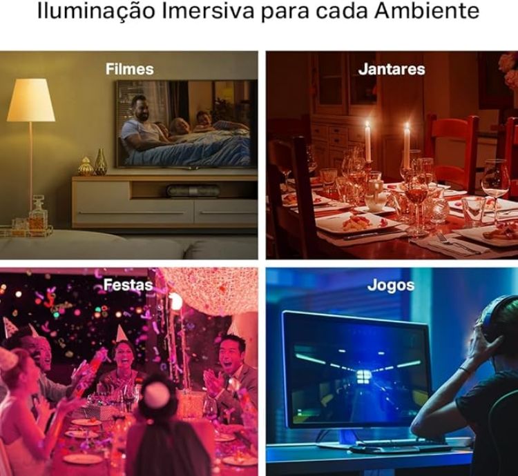 Picture of Smart WiFi LED Multicolor Light Bulb E27 Compatible with Alexa and Google Home 806 Lumens 8.7W No Hub Required Remote Control via Tapo App Model L530E