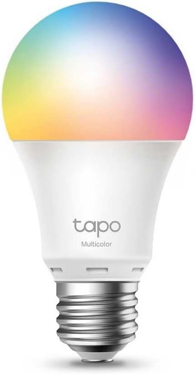 Picture of Smart WiFi LED Multicolor Light Bulb E27 Compatible with Alexa and Google Home 806 Lumens 8.7W No Hub Required Remote Control via Tapo App Model L530E