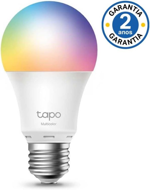 Picture of Smart WiFi LED Multicolor Light Bulb E27 Compatible with Alexa and Google Home 806 Lumens 8.7W No Hub Required Remote Control via Tapo App Model L530E