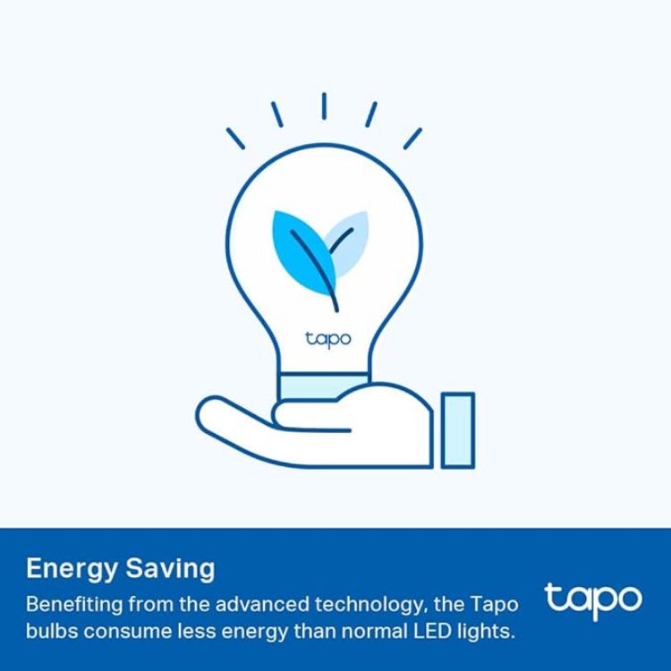 Picture of L510B WiFi Smart Bulb B22 8.3W 60W Equivalent – Dimmable LED, Alexa & Google Voice Control, Schedule, Timer & Away Mode Energy Saving Light